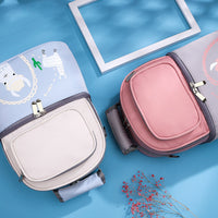 Double Layer Storage Thermal Bag Portable Baby Bottle Food Insulation Lunch Pouch Breast Milk Preservation Backpack Accessories