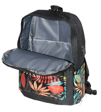 FLORAL 3 PIECE SET: BACKPACK, SHOULDER BAG, ZIPPERED POUCH