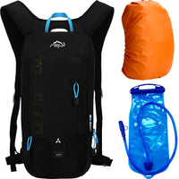 Outdoor Sport Cycling Backpack Running Hydration Water Bag Storage Helmet Pack UltraLight Hiking Bike Riding Bladder Knapsack