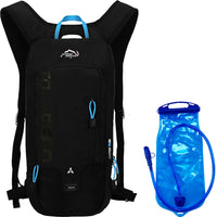 Outdoor Sport Cycling Backpack Running Hydration Water Bag Storage Helmet Pack UltraLight Hiking Bike Riding Bladder Knapsack