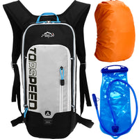 Outdoor Sport Cycling Backpack Running Hydration Water Bag Storage Helmet Pack UltraLight Hiking Bike Riding Bladder Knapsack