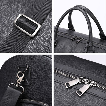 WESTAL100% Genuine Leather Men Women Travel Bag Real Leather Carry-on Hand Luggage Bags Travel Shoulder Bag Big Totes Bags Male