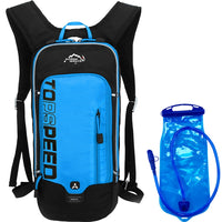 Outdoor Sport Cycling Backpack Running Hydration Water Bag Storage Helmet Pack UltraLight Hiking Bike Riding Bladder Knapsack