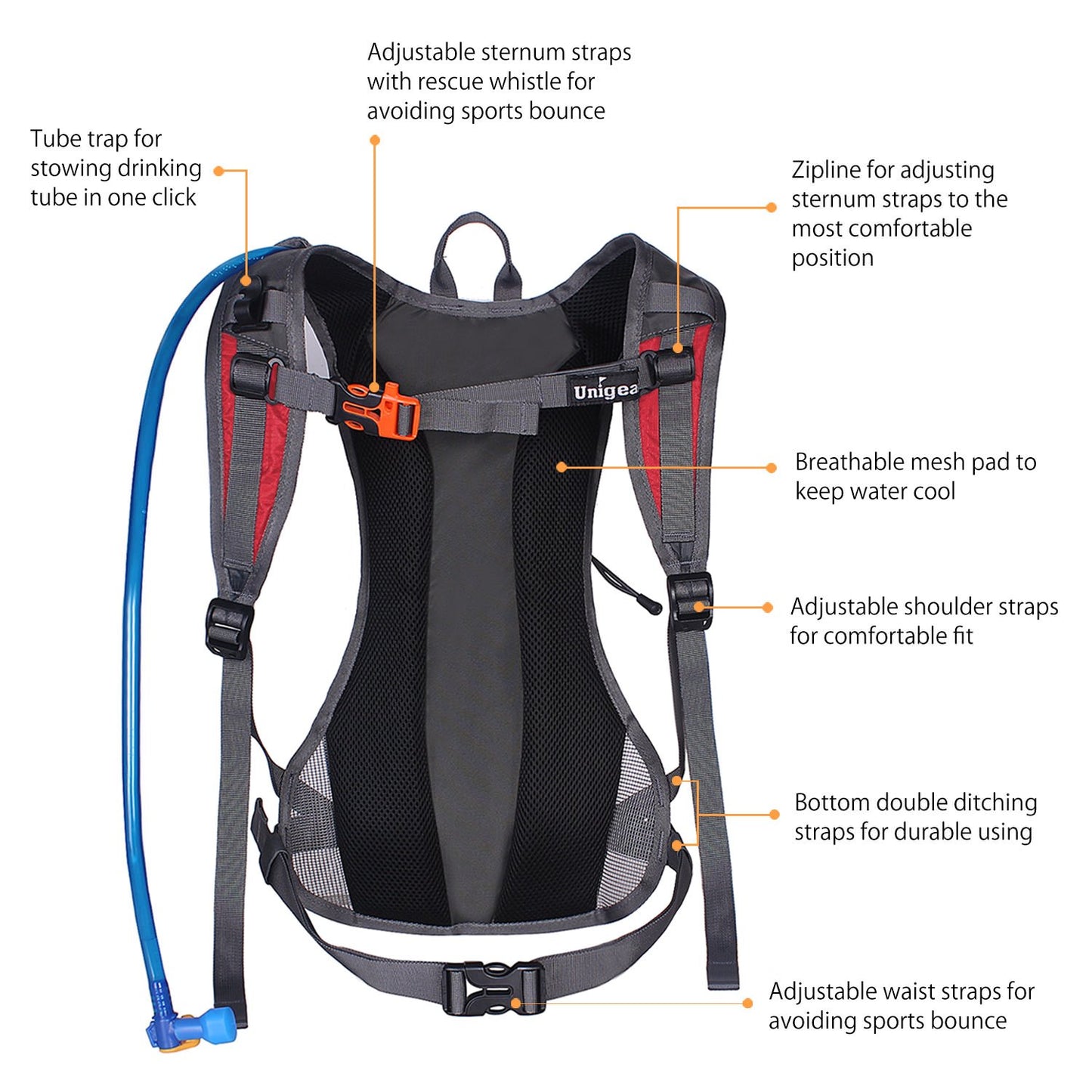 Stay Hydrated with the Unigear Hydration Bladder – Perfect for Your Next Adventure!