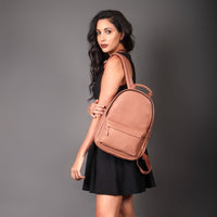 Mini Journey Leather Backpack