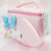 New Cute Large Capacity Cosmetic Bag Female Portable Carry-On Travel Plush Storage Bag Zipper Wash Beauty Pouch