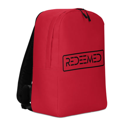 Water-Resistant Red Backpack – Spacious, Stylish, and Secure