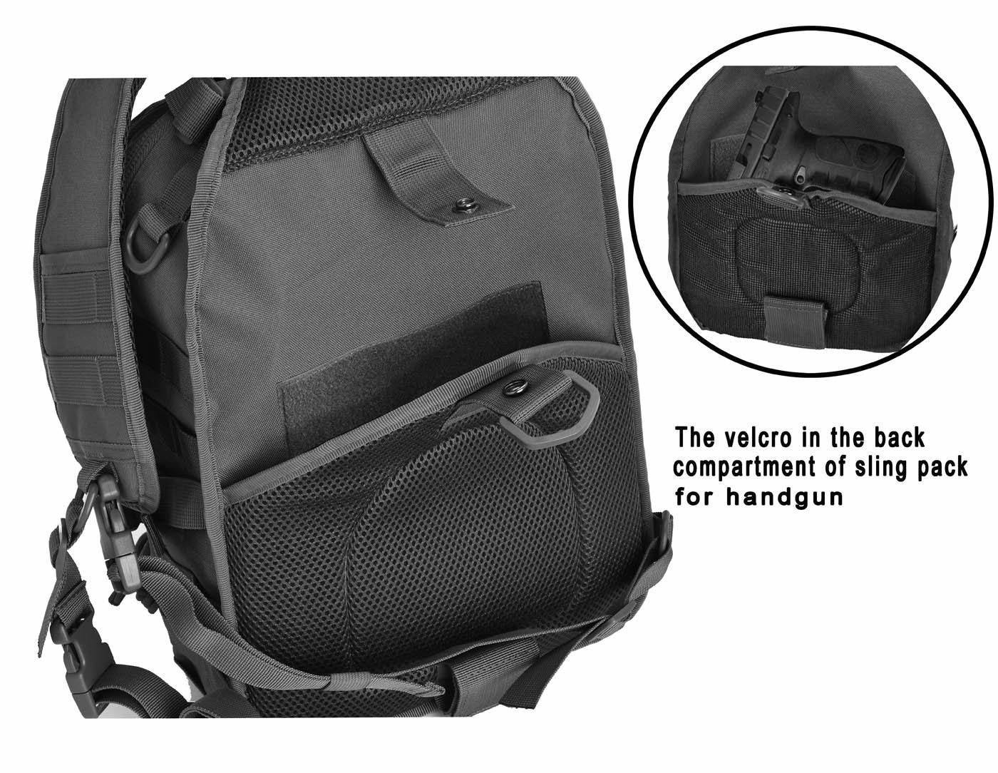 Compact Tactical Sling Bag – Durable, Water-Resistant, and Versatile for Daily Use