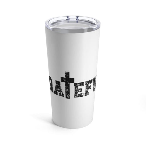 Home/travel Accessories, Insulated Tumbler 20oz, Grateful Christian