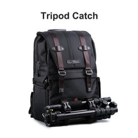 "Discover Excellence: Concept Waterproof Professional Camera Backpack for DSLR Cameras, Lenses, and 15.6in Laptop"