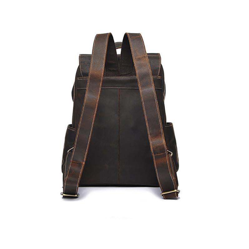 The Helka Backpack Genuine Vintage Leather Backpack