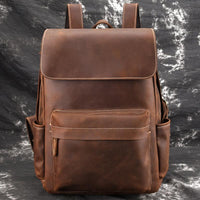 The Helka Backpack Genuine Vintage Leather Backpack