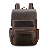 The Helka Backpack Genuine Vintage Leather Backpack