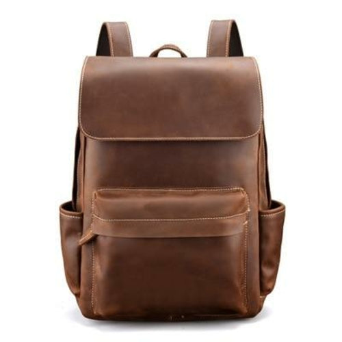 The Helka Backpack Genuine Vintage Leather Backpack