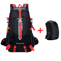 Unisex Waterproof Climbing Backpack Rucksack 40L Outdoor Sports Bag Travel Backpack Camping Hiking Backpack Trekking Bag