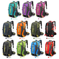 Unisex Waterproof Climbing Backpack Rucksack 40L Outdoor Sports Bag Travel Backpack Camping Hiking Backpack Trekking Bag