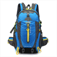 Unisex Waterproof Climbing Backpack Rucksack 40L Outdoor Sports Bag Travel Backpack Camping Hiking Backpack Trekking Bag