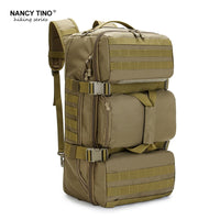 Travel Backpack Tactical Militari Bag Waterproof Hiking Rucksack Outdoor Nylon Shoulder Package for Camping Climbing Molle