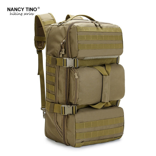 Travel Backpack Tactical Militari Bag Waterproof Hiking Rucksack Outdoor Nylon Shoulder Package for Camping Climbing Molle