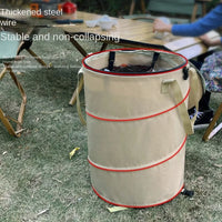 Versatile Folding Bucket Bag for Outdoors