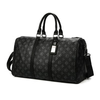 New Plaid Large Leather Travel Bag Men Handbag Crossbody Shoulder Bags Luxury Classic Fashion