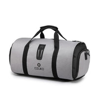 OZUKO Multifunction Large Capacity Men Travel Bag Waterproof Duffle Bag for Trip Suit Storage Hand Luggage Bags with Shoe Pouch