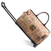 Men Women Luggage Bags Trolley Travel Bag With Wheels Rolling Carry on Suitcase Bag Wheeled