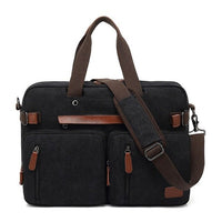 Large Convertible Briefcase Men Business Handbag  Messenger Bag Casual Laptop Multifunctional Travel Bags plecak Male mochila