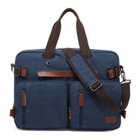 Large Convertible Briefcase Men Business Handbag  Messenger Bag Casual Laptop Multifunctional Travel Bags plecak Male mochila