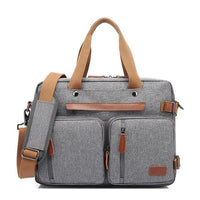 Large Convertible Briefcase Men Business Handbag  Messenger Bag Casual Laptop Multifunctional Travel Bags plecak Male mochila