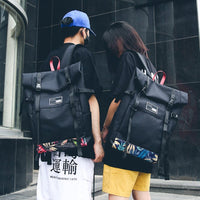 Trendy Double Shoulder Backpack For Both Unisex Women Fashionable Oxford Cloth Bag Leisure Art Unique Large Backpack Printing