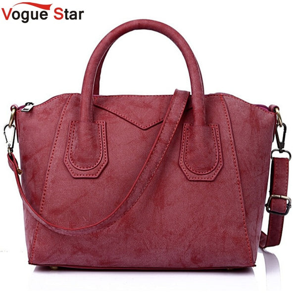 Vogue Star Women handbag for women bags matte leather handbags brand women's pouch bolsas smile bag high quality pouch LS344