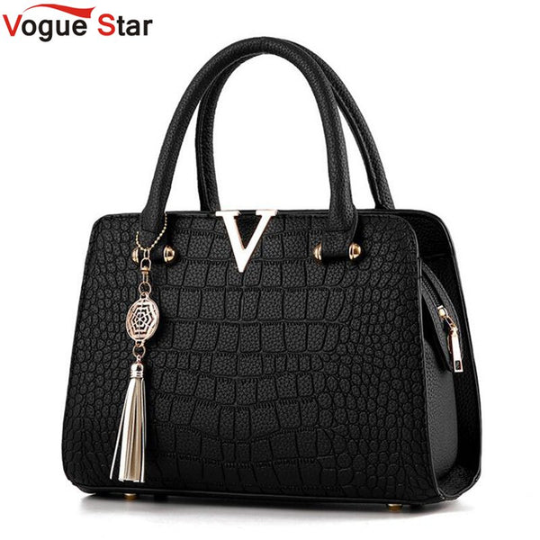 Crocodile Leather Women Bag Pendant Designer Handbag Luxury  Lady Shoulder Crossbody Bags Fringed Female Messenger Bag