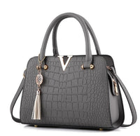 Crocodile Leather Women Bag Pendant Designer Handbag Luxury  Lady Shoulder Crossbody Bags Fringed Female Messenger Bag