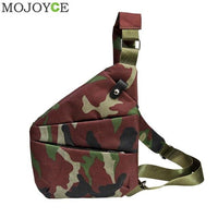 Anti-Theft Men Messenger Bag Multifunctional Crossbody Camouflage Chest Bags Cool Motorcycle Sling Shoulder Bags