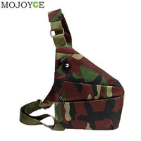 Anti-Theft Men Messenger Bag Multifunctional Crossbody Camouflage Chest Bags Cool Motorcycle Sling Shoulder Bags