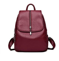 Vogue Star Women Vintage Backpacks High Quality Leather Backpacks For Teenage Girls Sac A Main Female School Shoulder Bags LB432