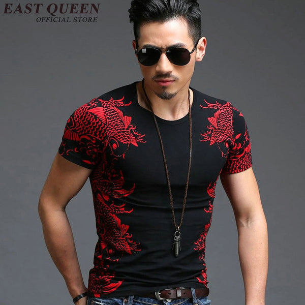 Mens clothing accessories mens t shirts fashion 2018 brand-clothing mens shirts fashion 2018 spring floral shirt  AA1351