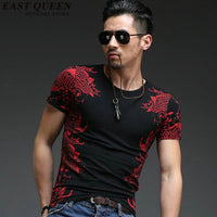 Mens clothing accessories mens t shirts fashion 2018 brand-clothing mens shirts fashion 2018 spring floral shirt  AA1351