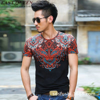 Mens clothing accessories mens t shirts fashion 2018 brand-clothing mens shirts fashion 2018 spring floral shirt  AA1351