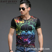 Mens clothing accessories mens t shirts fashion 2018 brand-clothing mens shirts fashion 2018 spring floral shirt  AA1351