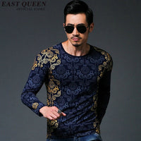 Mens shirts fashion 2018 spring Mens clothing accessories mens t shirts fashion 2018 brand-clothing  floral shirt  AA1352