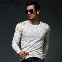 Mens shirts fashion 2018 spring Mens clothing accessories mens t shirts fashion 2018 brand-clothing  floral shirt  AA1352